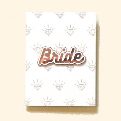 Bridal Party Enamel Pins