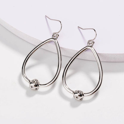 Dainty Love Knot Earrings