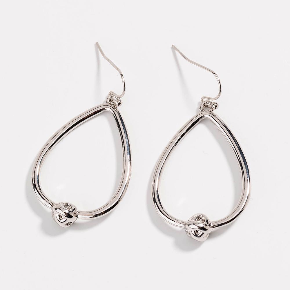 Dainty Love Knot Earrings