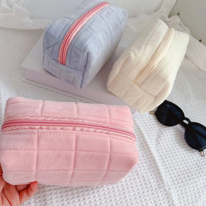 Plush Travel Make Up Toiletry Bag