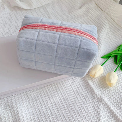 Plush Travel Make Up Toiletry Bag